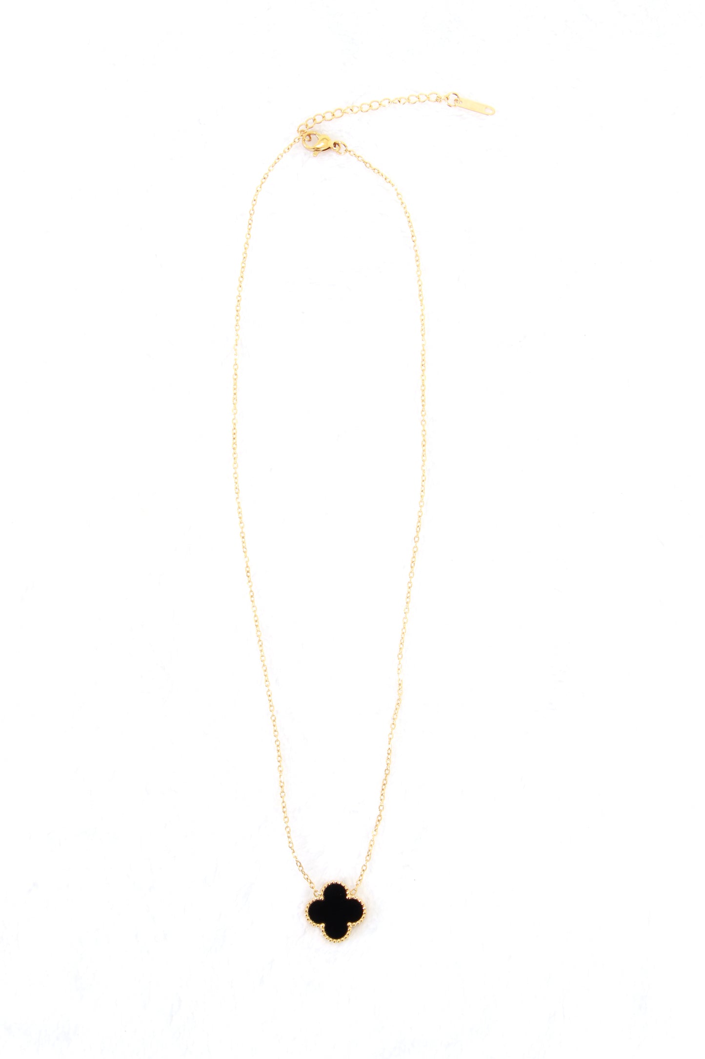 Lucky Clover Necklace, 18K Gold Plated - VCA Inspired Design